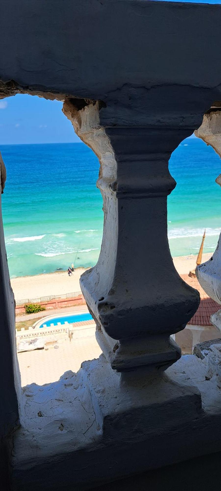 Panorama Apartment With A Charming Sea View Near Alexandria And Burg Elarab Intl Airport With Free Wifi شقة باطلالة ساحرة على البحر اول الساحل الشمالي Экстерьер фото